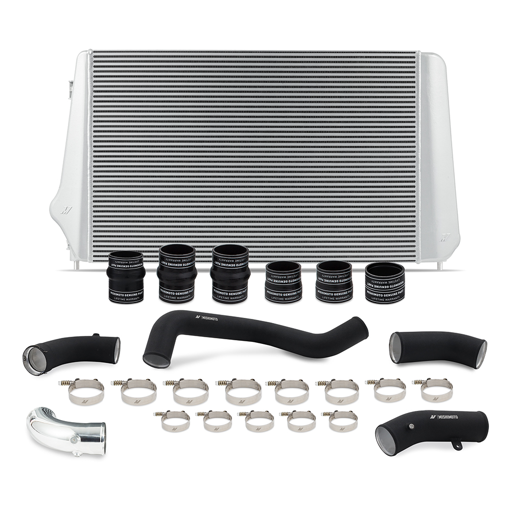 Mishimoto — Mishimoto 17-19 GM L5P Duramax Intercooler Kit - Silver w/ WBK Pipes
Intercooler Kit - view 10